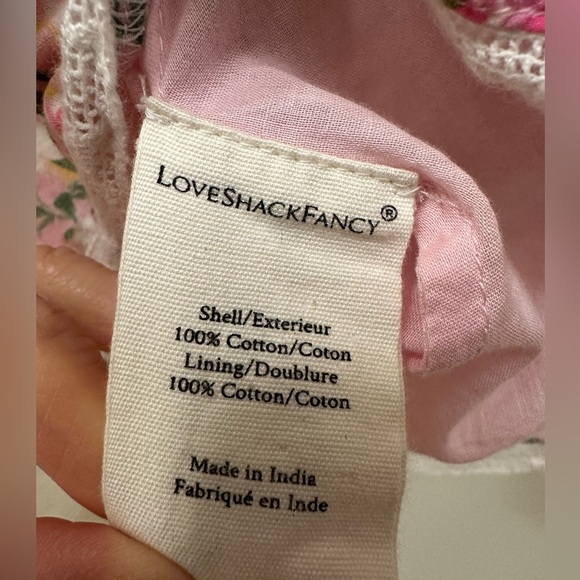 LoveShackFancy Rena floral mini dress - Picture 8 of 10